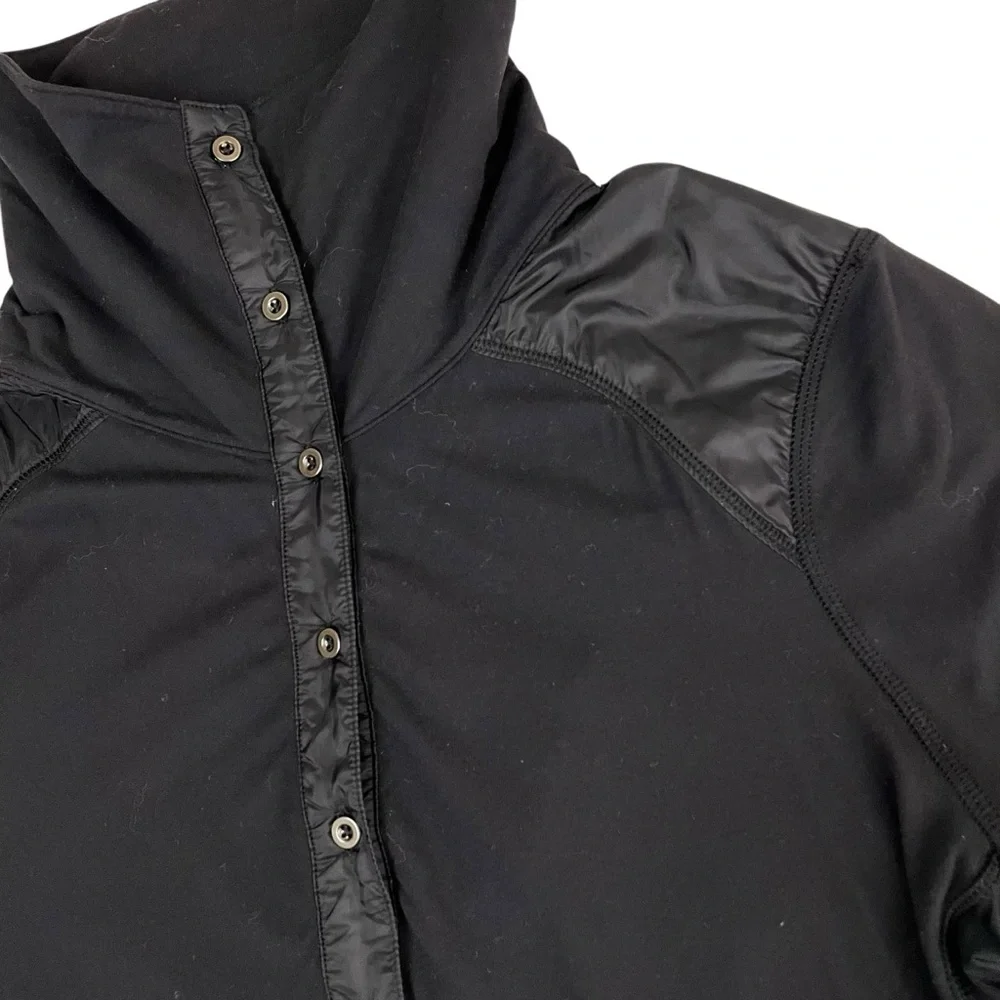 lululemon Pedal Power‎ Long Sleeve Rulu Black